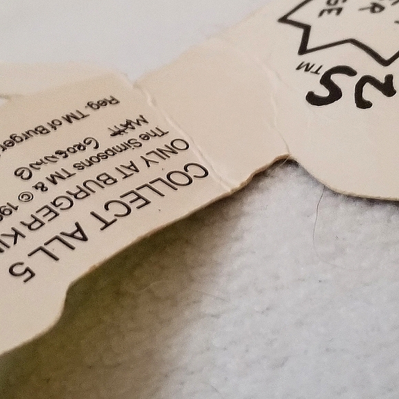 Simpson's, 1990, set PLUS comic. - Picture 14 of 16